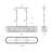 Park Row 6-Light Linear Pendant-555528758