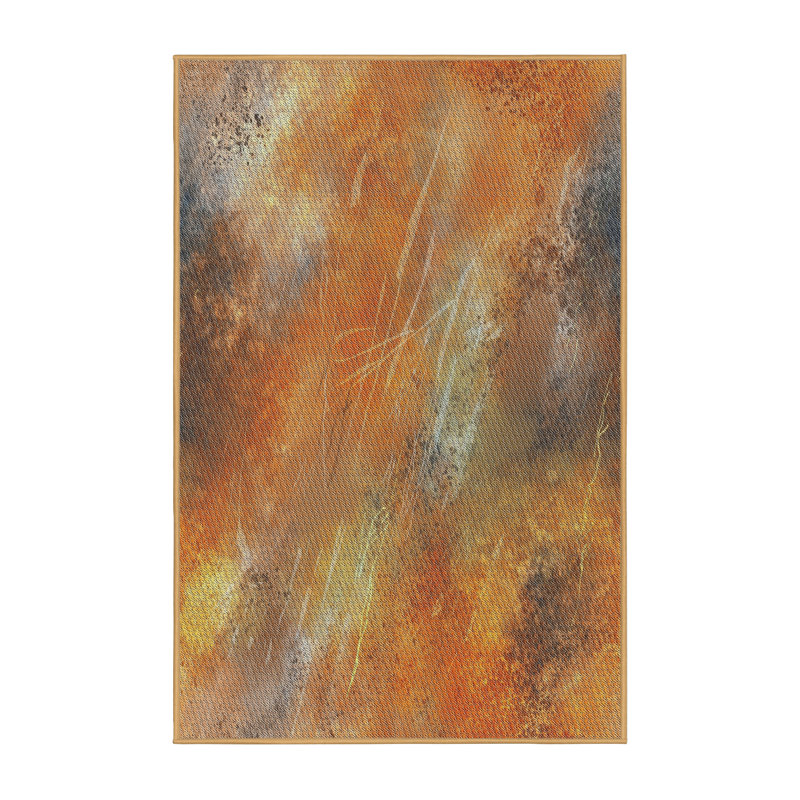 Abstract Indoor Rug, Rectangle 8' x 12'