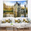 Tapisserie conte médiéval châteaux landscape-28497880
