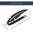 Plume Magnetic Metal Feather Curtain Tieback-34146082