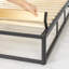Sommier en métal Nikias avec lattes de bois-811039145-811039146