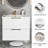 24 Inch White Bathroom Vanity Without Sink