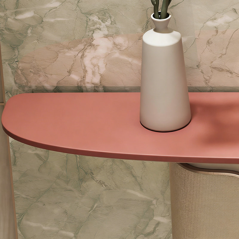 Italian Minimalist Console Table, 33.5" H x 55.1" W x 13.8" D