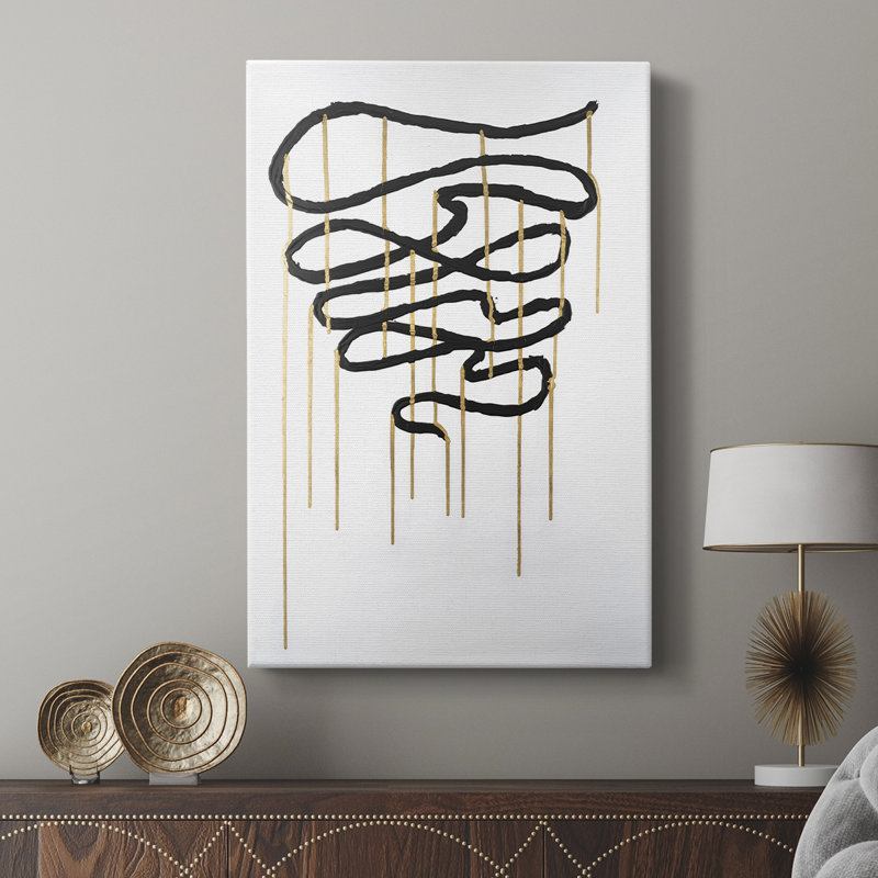 Weeping Ribbon I - galerie sur mesure, H 60 po x l 40 po
