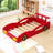 Twin Wooden Race Car Bed-1335441009