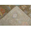 Tapis en mousse noué à la main Oushak - tapis de style Oushak traditionnel turc - tapis à médaillon floral rétro -1096159747