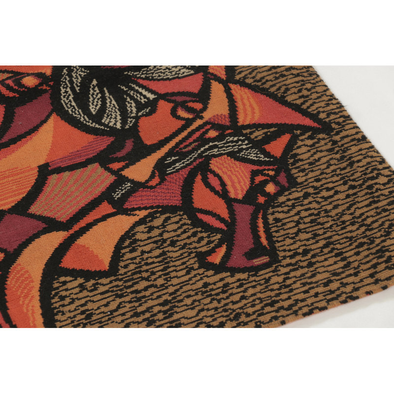 Cotton and Wool Area Rug