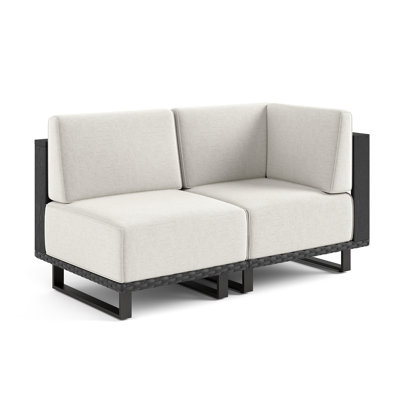 HDPE & Rattan Loveseat