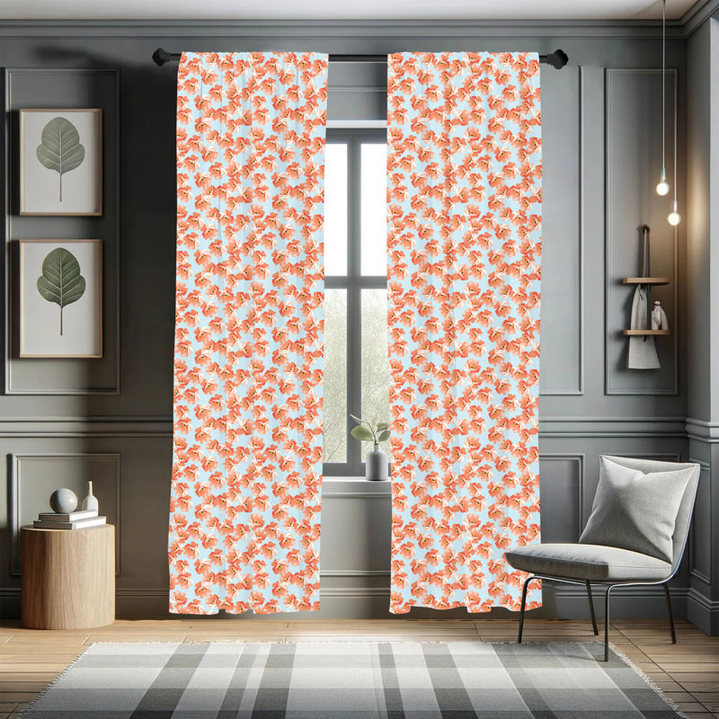 Chevron Semi-Sheer Rod Pocket Sliding Panel, 28" x 63"