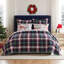 Ensemble de courtepointe à carreaux rouges 3 pièces Greenland Home Fashions Cardinal, 88 x 92 pouces-100660298