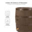 RTS Home Accents 35 gallons Baril de pluie en plastique résistant aux intempéries-9040532