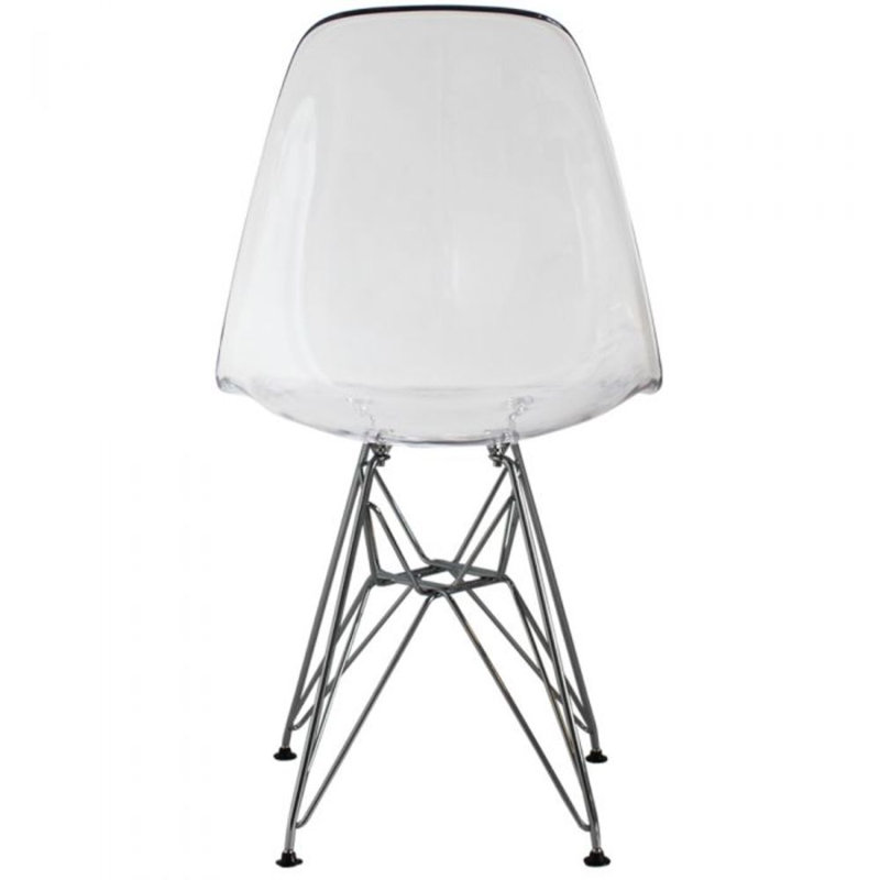 Chaise d'appoint Brimfield, Chrome