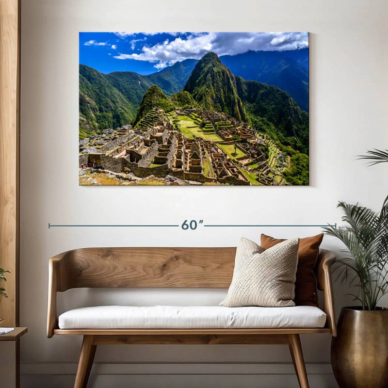 Restes du Machu Picchu, H 32 po x l 48 po