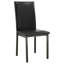 Chaise d'appoint rembourrée (ensemble de 2)