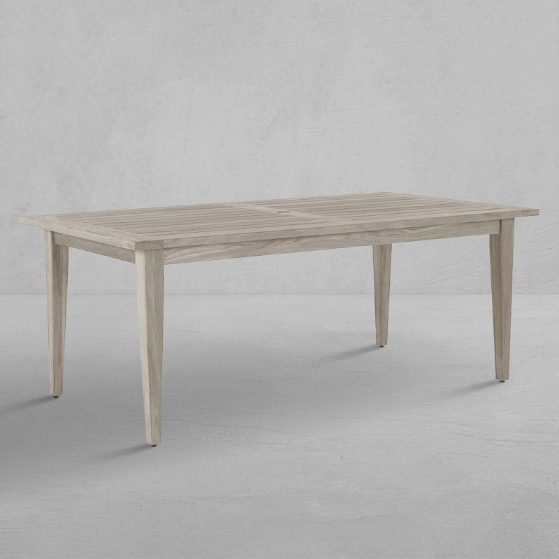 Croquet Teak Outdoor Dining Table