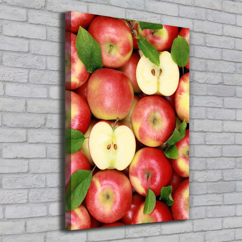 Apples 1 Piece Wrapped Canvas Wall Art