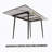 1 Piece Rectangular Dining Table without Chair