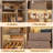 Freestanding 48" Closet System With 5 Wood Drawers ( Set Of 2 )-2037536197
