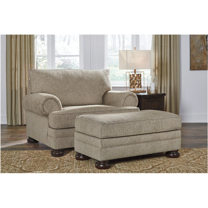 Fauteuil et repose-pieds Aleighia