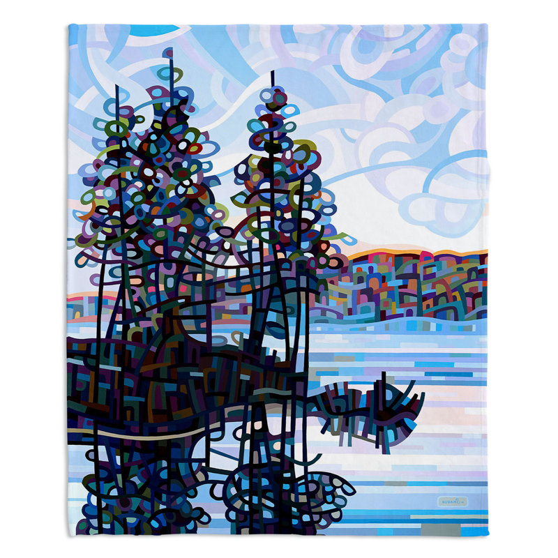  Couverture Haliburton Morning, 51 po x 60 po