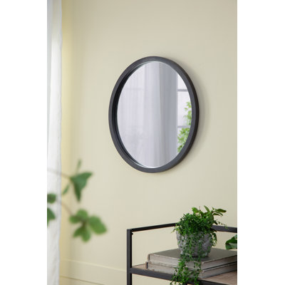 Miroir mural 20 "x 20" avec cadre en bois