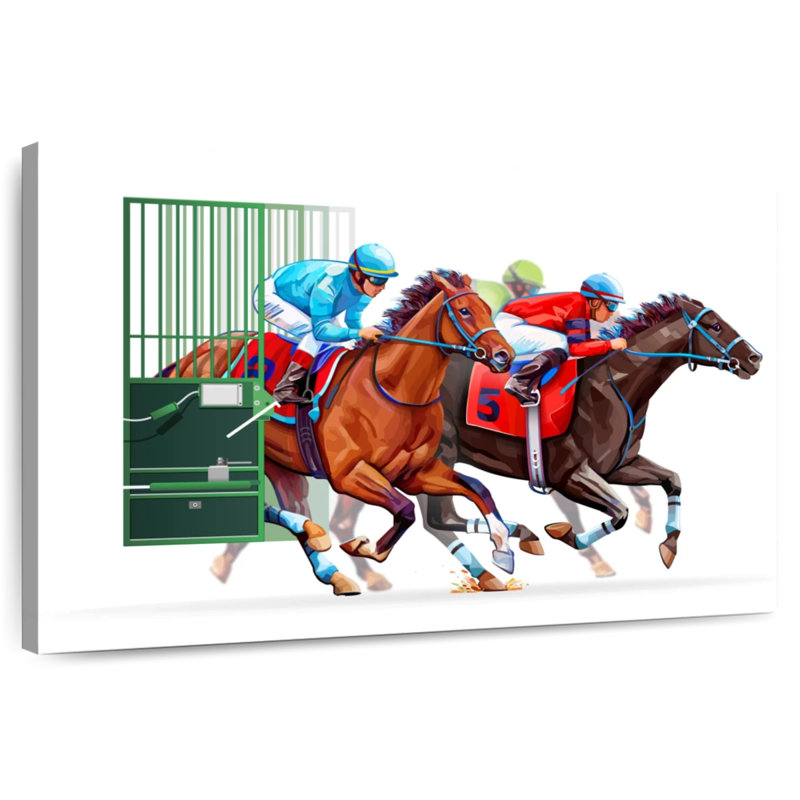 Sireci Derby, 32" H x 48" W