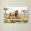Armand «Lion», reproduction sur toile-21650555