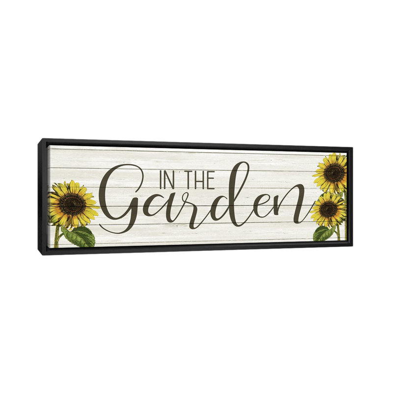 Sunflower Garden by Kimberly Allen - Panoramic Print on Canvas