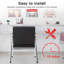 Fauteuil inclinable manuel en similicuir de 22 po de largeur Charlas