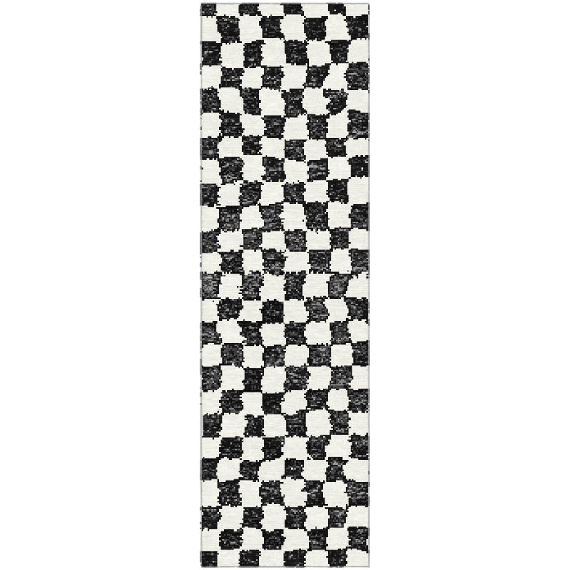 Premium Machine Washable Millbrook AMF1958 Geometric Rug, Runner 2'3" x 7'6"