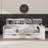 Wooden Twin-Size Daybed With Integrated Storage Shelves, Twin Trundle And Built-In Study Desk-991012055-991012054