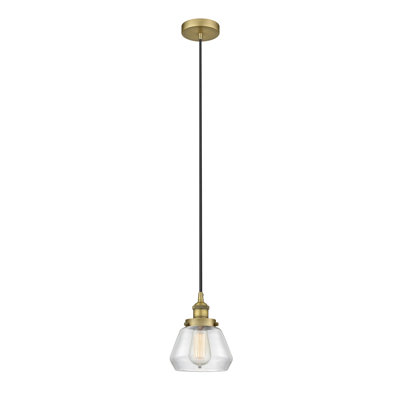 Luminaire suspendu conique à 1 lumière Cahn