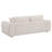 4-Piece Chenille Upholstered Sofa Set Ivory-119695935-129545074