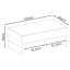 Sled Coffee Table with Storage