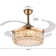 Edehard 42'' 4 - Blade Ceiling Fan with LED Lights