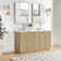 Amella 60'' Free Standing Double Bathroom Vanity with Quartz Top