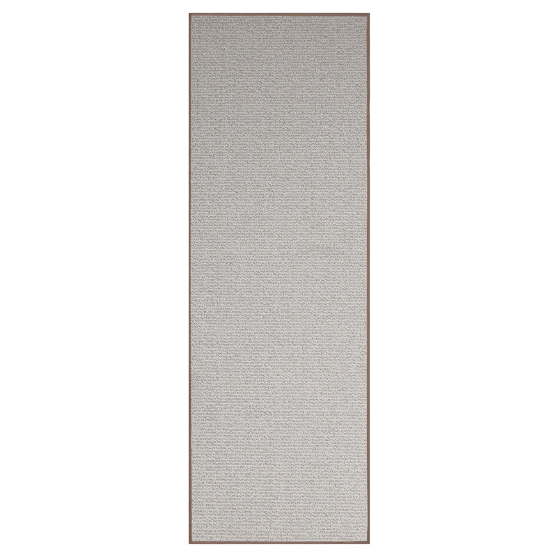 Tapis beige Ghala, Tapis de couloir 8 pi x 18 pi