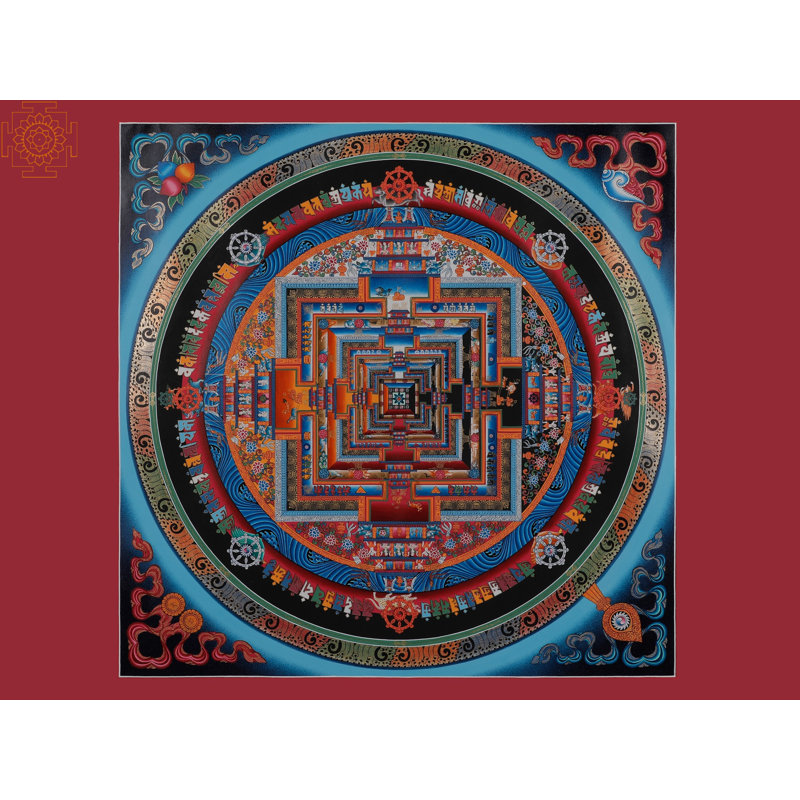 Art mural Kalachakra Mandala