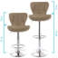 Tabouret de bar à hauteur ajustable Jaxton-1299106595