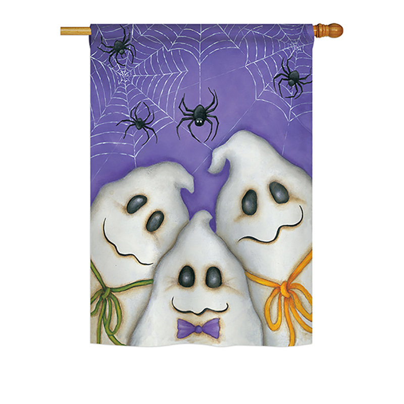 Double Sided Polyester Halloween Garden Flag, 40" H x 28" W