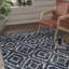 Tapis à motif géométrique Sherburne Performance-1129905882