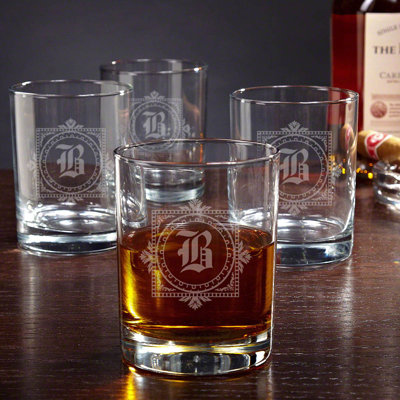 10 oz. Kellyville Ensemble de 4 verres à whisky personnalisés