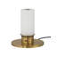 Lampe de table en laiton sans cordon Saunter