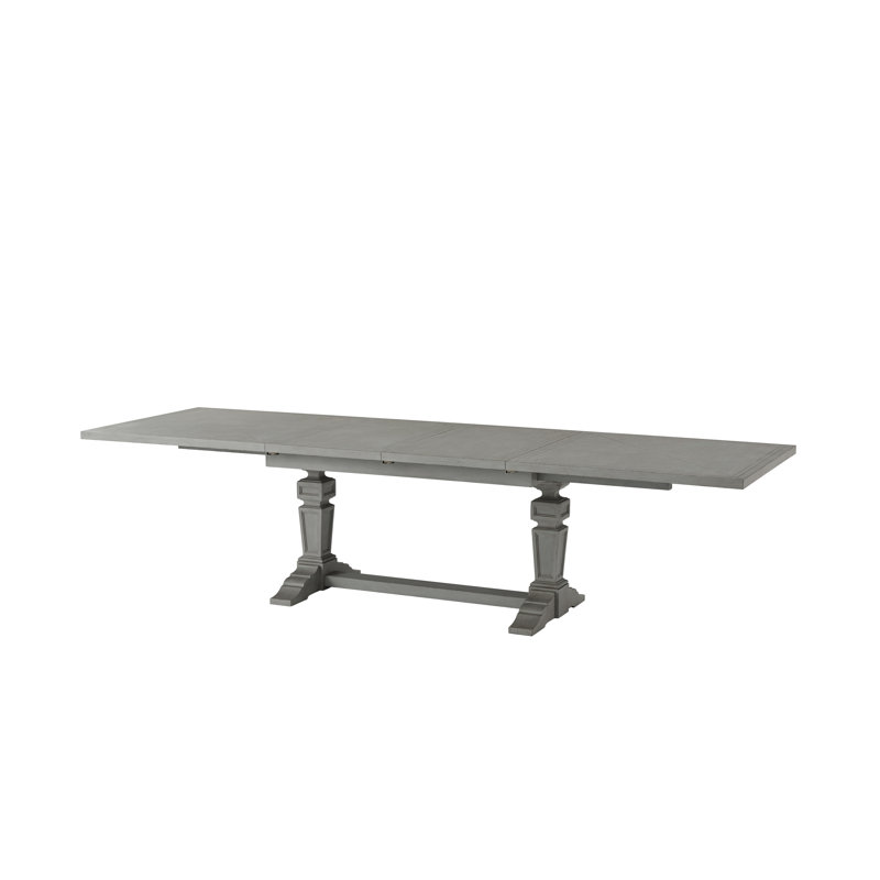 Elsa Extendable Rectangular Dining Table for Ten in Avesta Wood