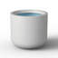 Grand pot / pot rond en béton avec trous de drainage-1575877208-1570809064