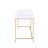 High Gloss & Gold Finish Writing Desk-126802889