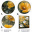 «Yellow Poppies Whispers Of Joy II», impression d'art mural coquelicots-1513096914-1513096916