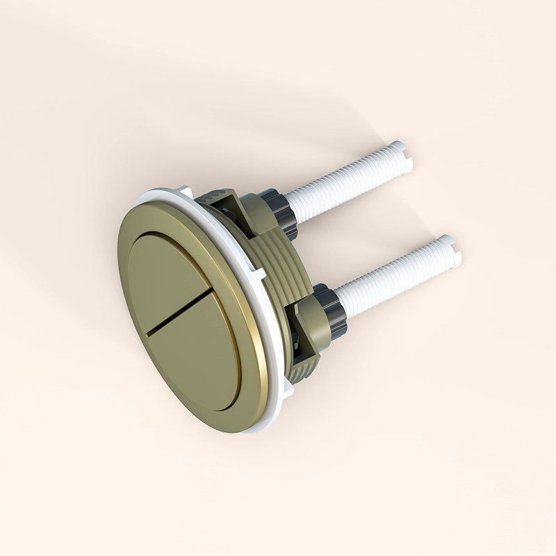 Gold Dual Flush Button