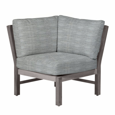 Club Teak Sectional Corner Chair