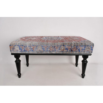 Oushak Bench, Window Bench Seat, Ottoman Bench, Upholstered Bench, Turkish Rug Bench, Kilim Bench, Home Decor Bench, Handmade Bench